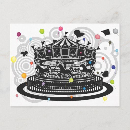 Carte Postale Carrousel (Devant)