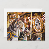 Carte postale carrousel (Devant / Derrière)