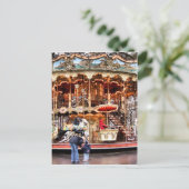 Carte Postale Carrousel à Montmartre (Debout devant)