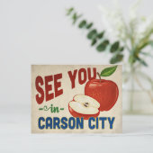 Carte Postale Carson City Nevada Apple - Vintage voyage (Debout devant)
