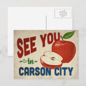 Carte Postale Carson City Nevada Apple - Vintage voyage (Devant / Derrière)