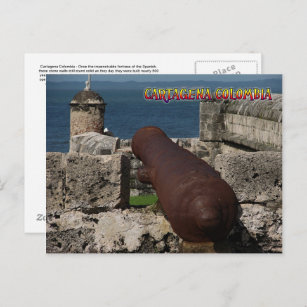 Carte postale Cartagena Colombie