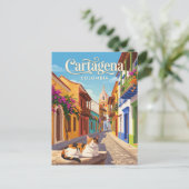 Carte Postale Cartagena Colombie (Debout devant)