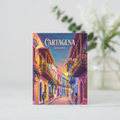 Carte Postale Cartagena Colombie (Debout devant)