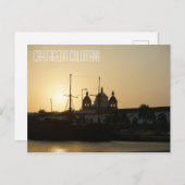 Carte postale Cartagena Colombie (Devant / Derrière)