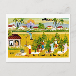 Carte Postale Cartão Postal Arte Brasileira