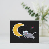 Carte Postale Cartão Postal - Souris Dans L'Espace (Debout devant)