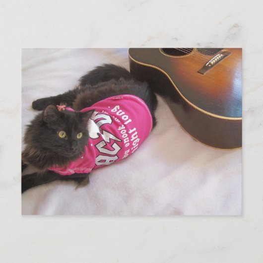 Carte Postale carte-chemise acdc (Devant)