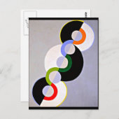 Carte Postale Carte-Classique/Cru-Robert Delaunay 7 (Devant / Derrière)