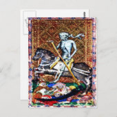 Carte postale Carte de décès (Devant / Derrière)