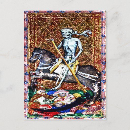 Carte postale Carte de décès (Devant)