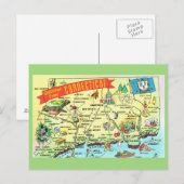 Carte postale Carte de l'état du connecteur (Devant / Derrière)