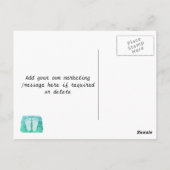 Carte postale carte de visite (Dos)