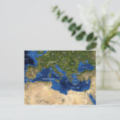 carte postale carte géographique (Debout devant)