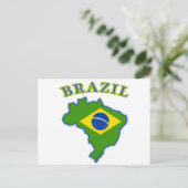 Carte Postale Carte/Indicateur BRAZIl (Debout devant)