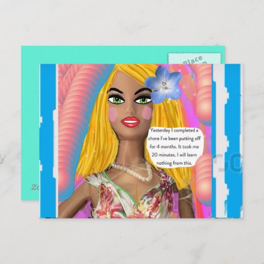 Carte Postale Carte-postale (Devant / Derrière)