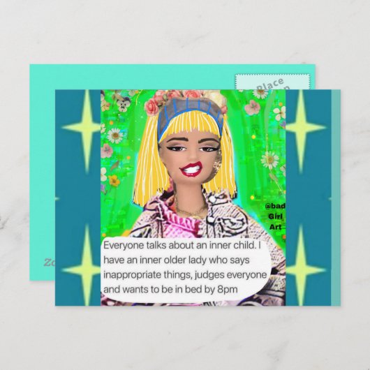 Carte Postale Carte-postale (Devant / Derrière)