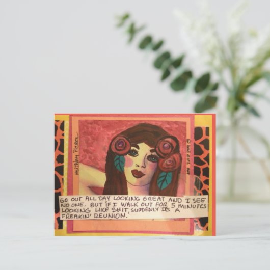 CARTE POSTALE - CARTE POSTALE (Debout devant)