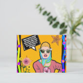 CARTE POSTALE - CARTE POSTALE (Debout devant)