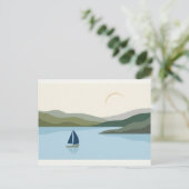 Carte postale - Carte postale avec paysage  (Debout devant)