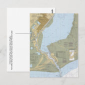 Carte postale Carte postale Carte nautique Port Ar (Devant / Derrière)