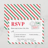 Carte postale Carte postale de la fête de mariage  (Devant / Derrière)