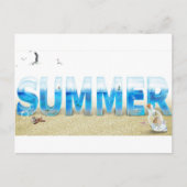 Carte Postale “Carte postale de plage Summer Splash” (Devant)