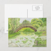 Carte Postale "Carte postale Jardin Japonais (Devant / Derrière)