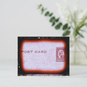 Carte Postale "Carte postale" (orange) (Debout devant)