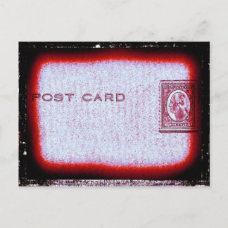 Carte Postale "Carte postale" (rouge)