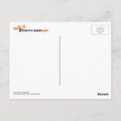 Carte Postale "Carte postale" (violet) (Dos)