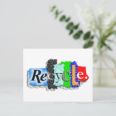 Carte postale : Carte : "RECYCLE" (Debout devant)