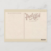 Carte postale Carte Tarot Haute Prêtesse (Dos)