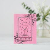 Carte postale Carte Tarot Vin (Debout devant)