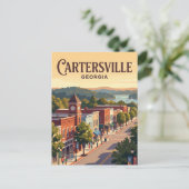 Carte Postale Cartersville, Géorgie (Debout devant)