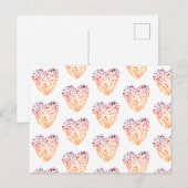 Carte postale Cartes de dessin Saint-Valentin (Devant / Derrière)