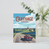 Carte Postale Carthage Missouri (Debout devant)
