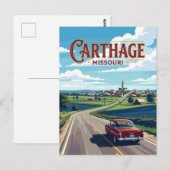 Carte Postale Carthage Missouri (Devant / Derrière)