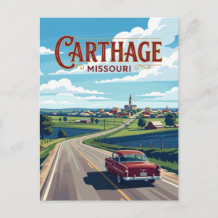 Carte Postale Carthage Missouri