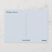 Carte Postale Carthage Tunisie (Dos)