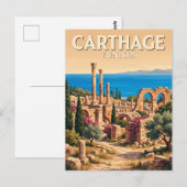 Carte Postale Carthage Tunisie (Devant / Derrière)