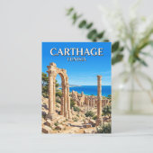 Carte Postale Carthage Tunisie (Debout devant)