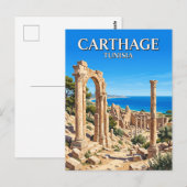Carte Postale Carthage Tunisie (Devant / Derrière)