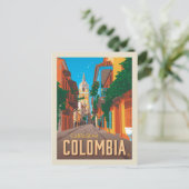 Carte Postale Carthagène, Colombie (Debout devant)