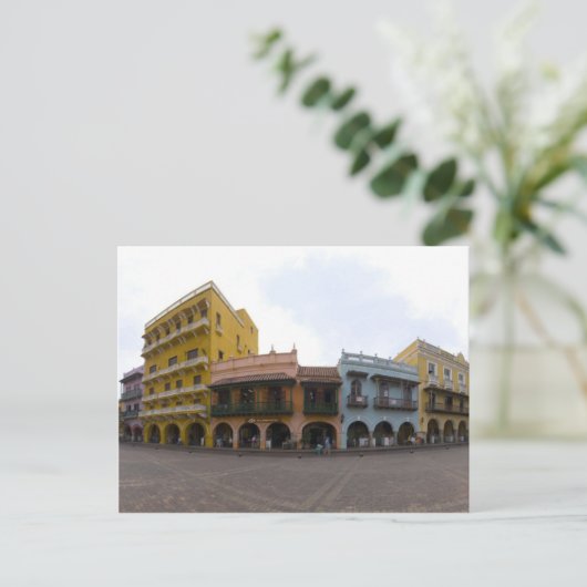 Carte Postale Carthagène coloré (Debout devant)