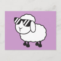 Cartographie de mouton blanc mignon