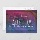 Carte Postale Cartoline Alleluia (Devant / Derrière)