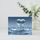 Carte Postale Carton Bleu (Debout devant)