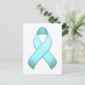 Carte postale Carton bleu clair (Debout devant)