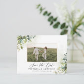 Carte Postale Carton de faire-part de greenery (Debout devant)